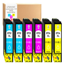 6x Druckerpatronen Farbe für Epson Stylus SX218 SX400 SX405