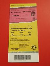 Used Ticket 2019/20 BVB Borussia Dortmund vs Red Bull Leipzig Bundesliga