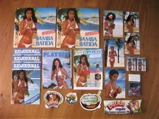 Batida de Coco Konvolut 70er 80er Jahre Playboy Aufkleber Kassetten Autogramm ..