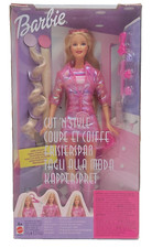 2002 Cut 'N Style Barbie Puppe - Blonde / Frisierspaß / Mattel 56891, NrfB