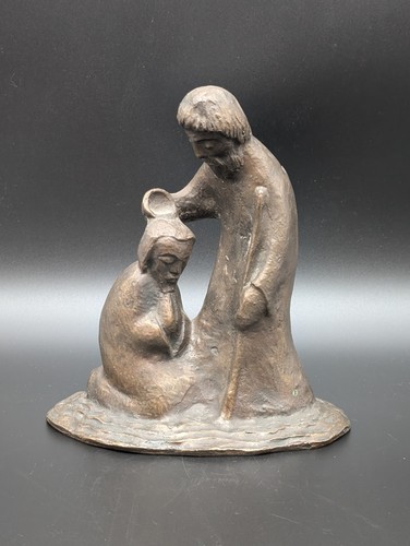 Taufe bronze figur - bronze,