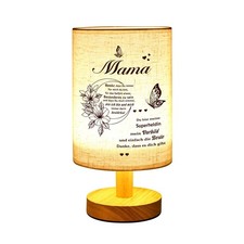 Geschenke für Mama Oma Weihnachtsgeschenke Nachttischlampe Tischlampe mit Spruch