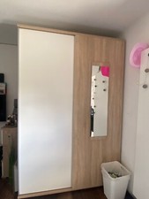 kleiderschrank gebraucht holz