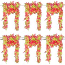 6x FEDER BOA PINK GELB #