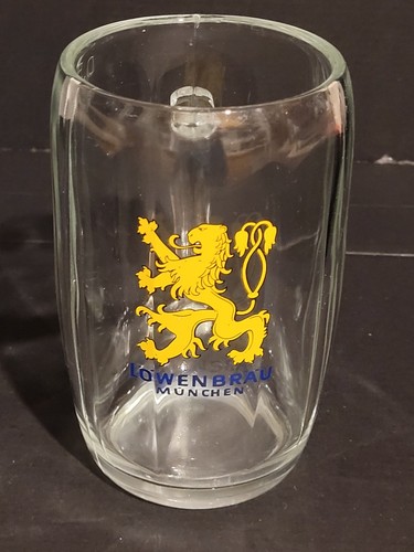 Altes bierglas löwenbräu - altes,