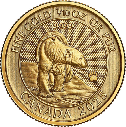 Unze gold kanada - 1/10,