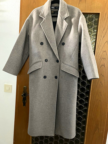 Zara damen mantel grau - zara,