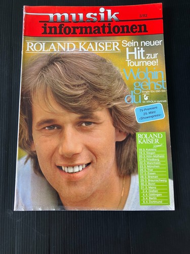 Musik informationen 1982 - musik-informationen, 3/1982