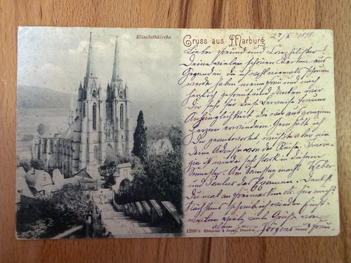 Marburg 1898 - ak,