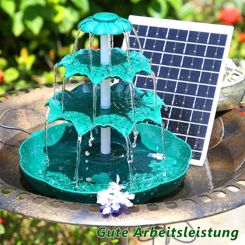 Solar springbrunnen mit - solar,