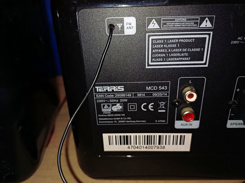 Terris mcd 543 - mcd,