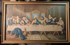 The Last Supper Print In Frame
