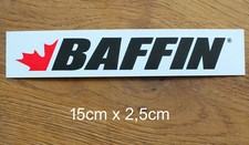 Baffin Sticker Aufkleber Mountain Hiking Hunting Fishing Outdoor Trekking 