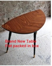 IKEA LOVBACKEN Beistelltisch Couch Beistelltisch, mittelbraun, 77x39 cm, einzigartige Form