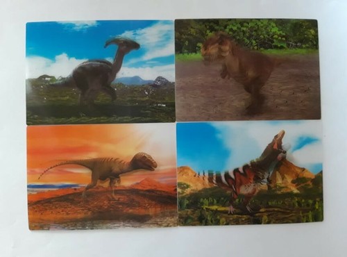 Ansichtskarte dinosaurier - 3d,