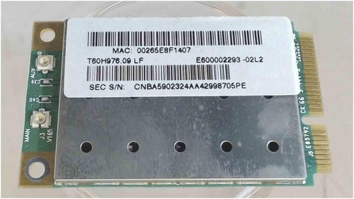 Wlan lan wifi karte board - w-lan,