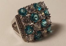 Cocktail Damenring Silber 925