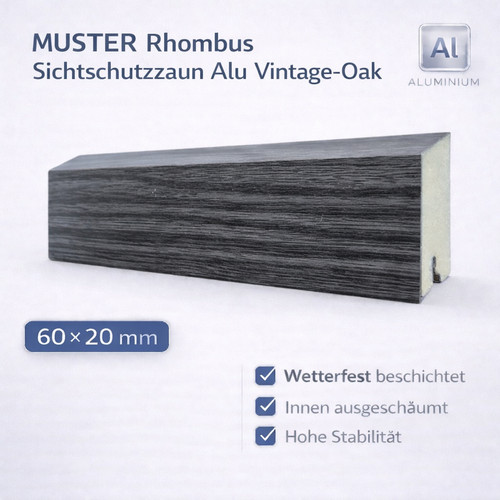 Muster rhombus sichtschutzzaun - rhombus,