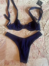 Zaful Bikini, Blau, Gr. 38 M