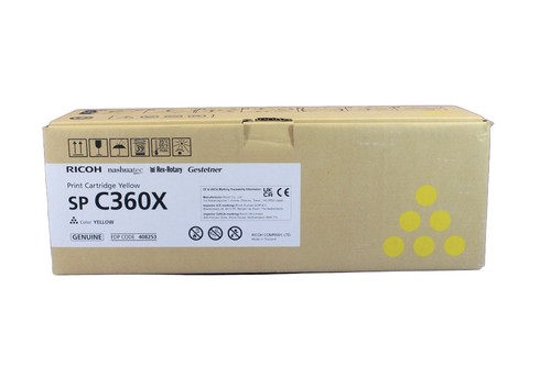 Ricoh 408253 toner yellow - toner,