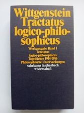 Ludwig Wittgenstein / Tractatus logico-philosophicus  / Werkausgabe Band 1