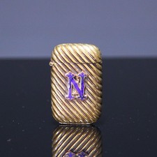 Victorian Brass Matches Vesta