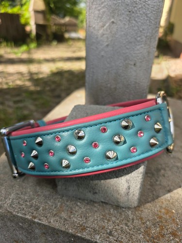 Hundehalsband 65cm leder - 65cm,