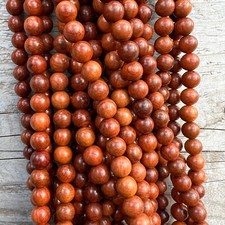 Rosenholz 6 8 10mm Perlen 38cm