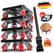 5 tlg Transportroller Set 400 kg Möbelheber Umzughelfer Möbelrollen Möbelrücker