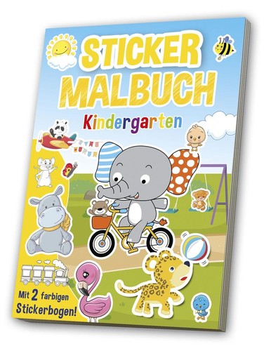 Mal stickerbuch - mal-,