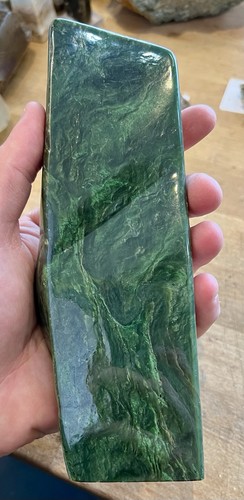 Nephrit jade 764g - jade, ca.