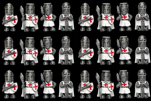 Ritterfiguren 3x8 set - ritterfiguren, 3x8-set