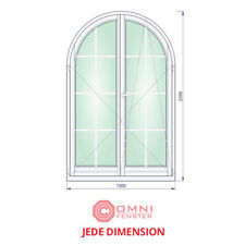 Holzfenster halbrund Fenster