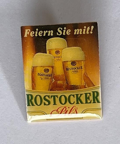 Rostocker pils bier pin - pin, (h1)