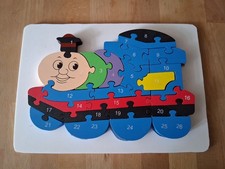 Thomas die Lokomotive Holz Puzzle 26 Teile ABC Zahlen 