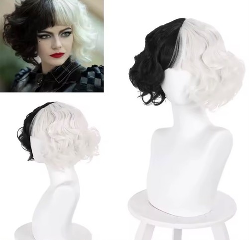 Cruella perücken halbe - perücken,,