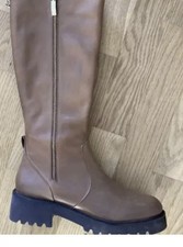 Gerry Weber Damen Stiefel NP 159€ Leder Reiterstiefel braun cognac 40