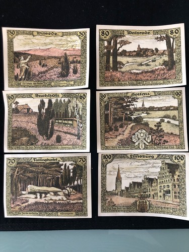 Notgeld lüneburger heide - notgeld,
