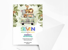 Personalisierte Tier Dschungel