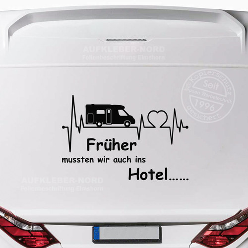 Herzschlag wohnmobil 100cm - herzschlag,