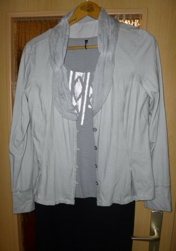 Damen jacke hell grau - damen,