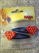 HABA Haarspangen Holz - HERZ -