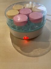 Eduscho Edutec 23 ø 7 cm Hoch Joghurt Maker Joghurtbereiter funktioniert 584 311