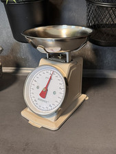 Küchenwaage Scale Retro Shabby Nostalgie Metall Edelstahl Landhaus Vintage
