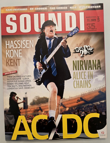 A very rare newspaper - ac/dc,