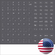 TASTATURAUFKLEBER ENGLISH USA