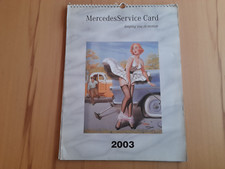 Mercedes Werbe-Kalender Pin Up (Sammlungauflösung)