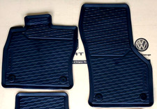 original VW Passat B8 Fußmatten Typ 3G Gummimatten nur 2 vordere rubber mats