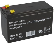 AGM BLEI AKKU 12V 7,2Ah