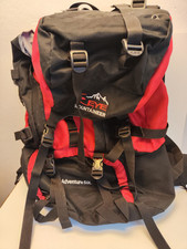 Backpack Eye Mountaineer Adventure 50L Red Black Hiking Rucksack Travel Bag